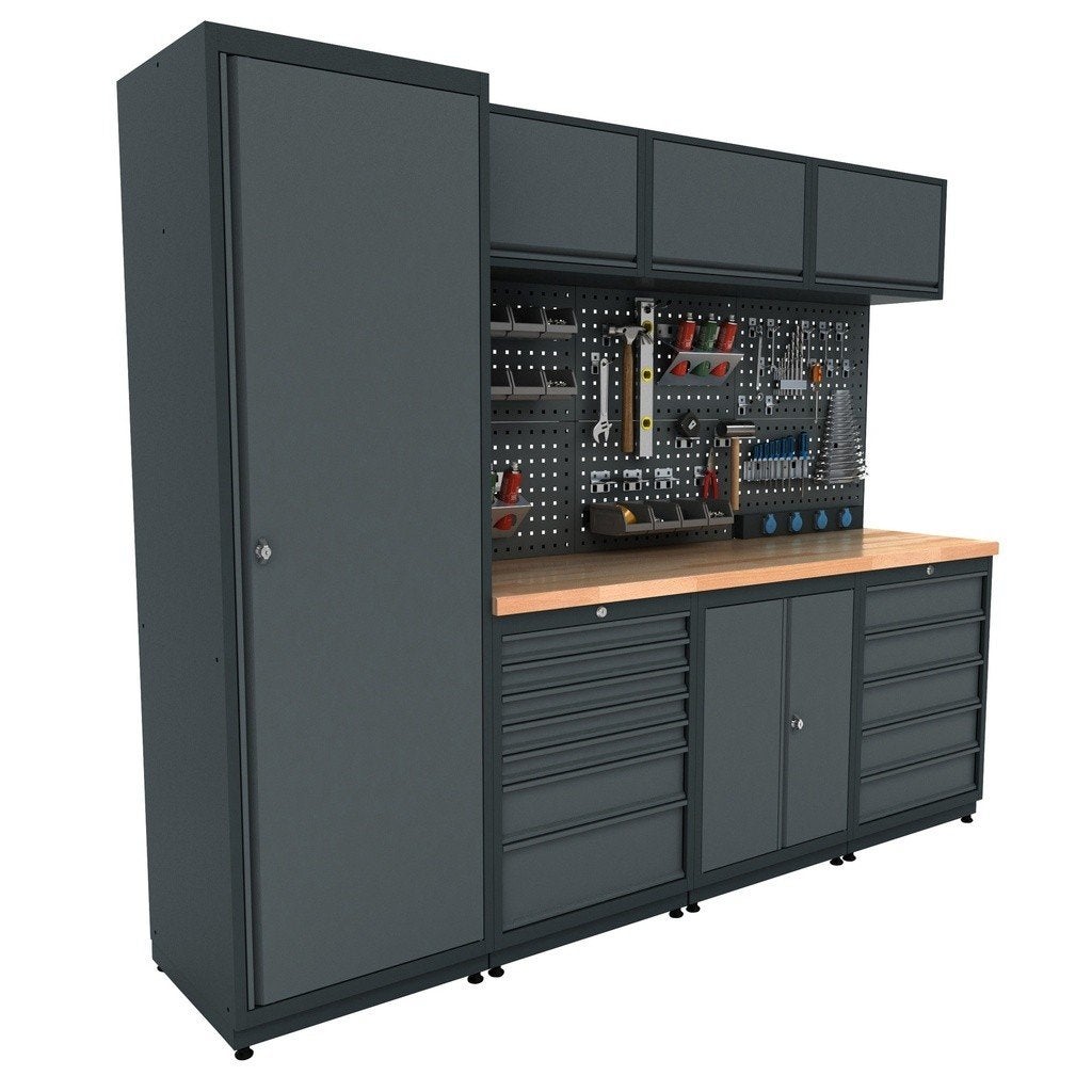 Werkplaatsmodule 3 EXPERT | Inrichting | Kasten | Werkbank, ., Nieuw, Ophalen of Verzenden, .