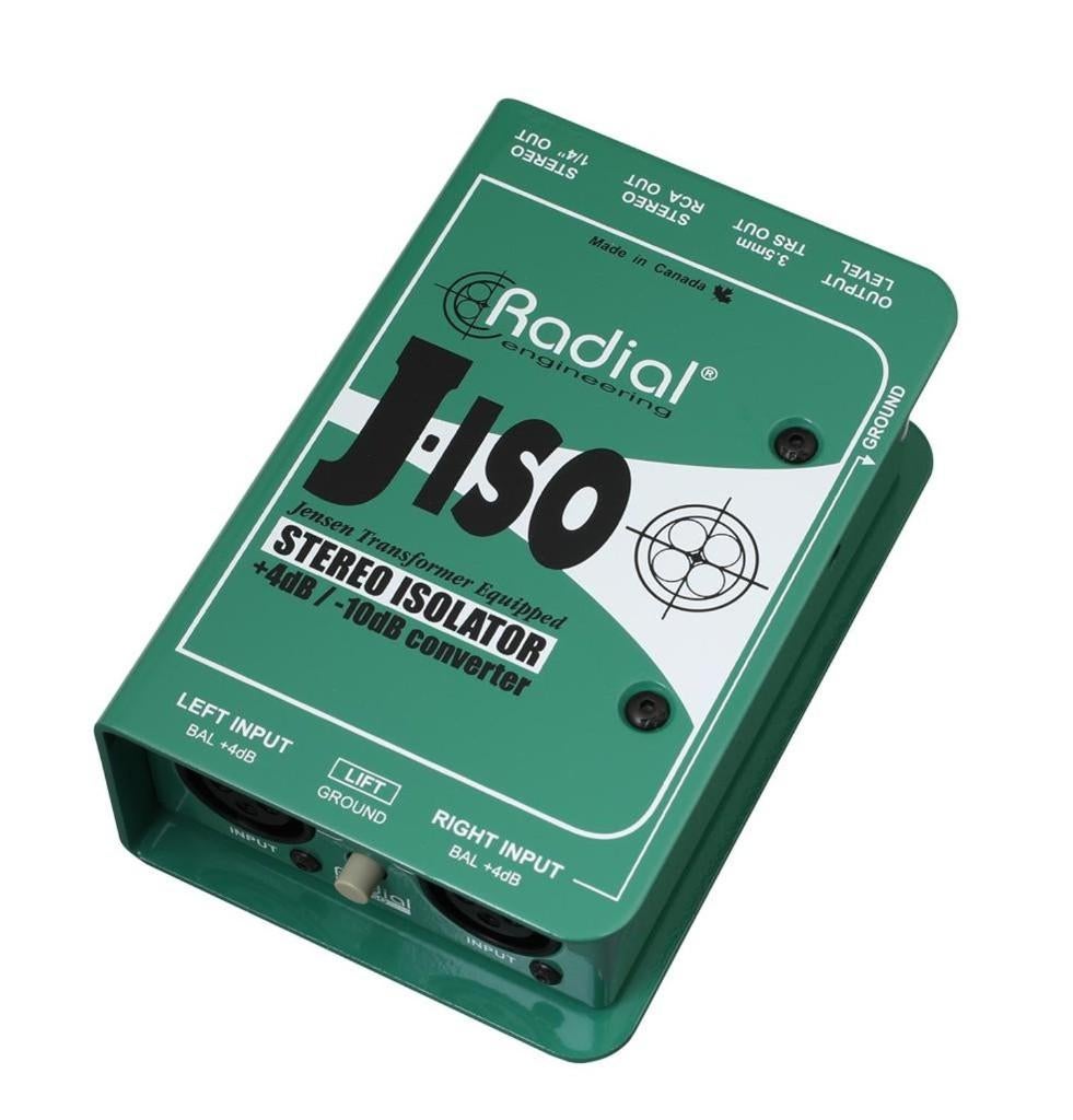 Radial J-Iso stereo line isolatorconverter, Volume, ., Nieuw, Ophalen of Verzenden