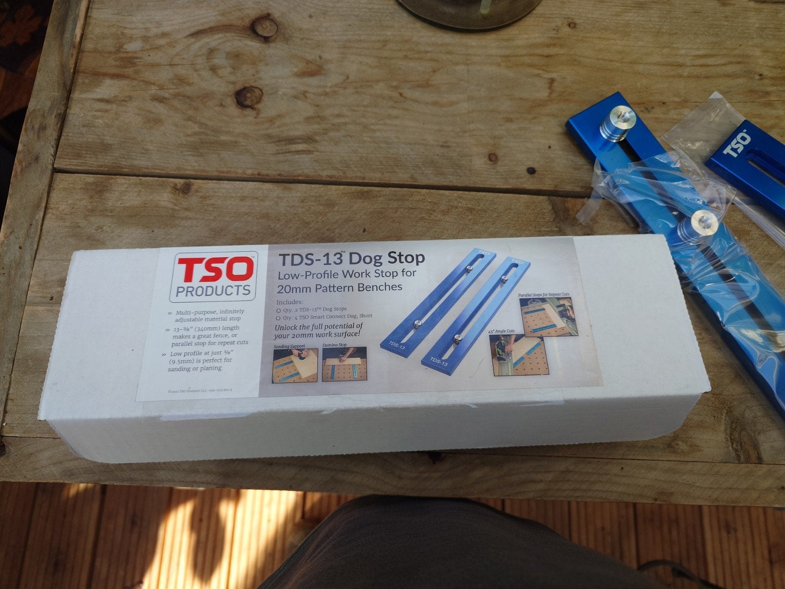 TSO low profile dogstops TDS13 Festool/Mft  - Nieuw in open, Ophalen of Verzenden, Nieuw, Overige typen, Overige merken
