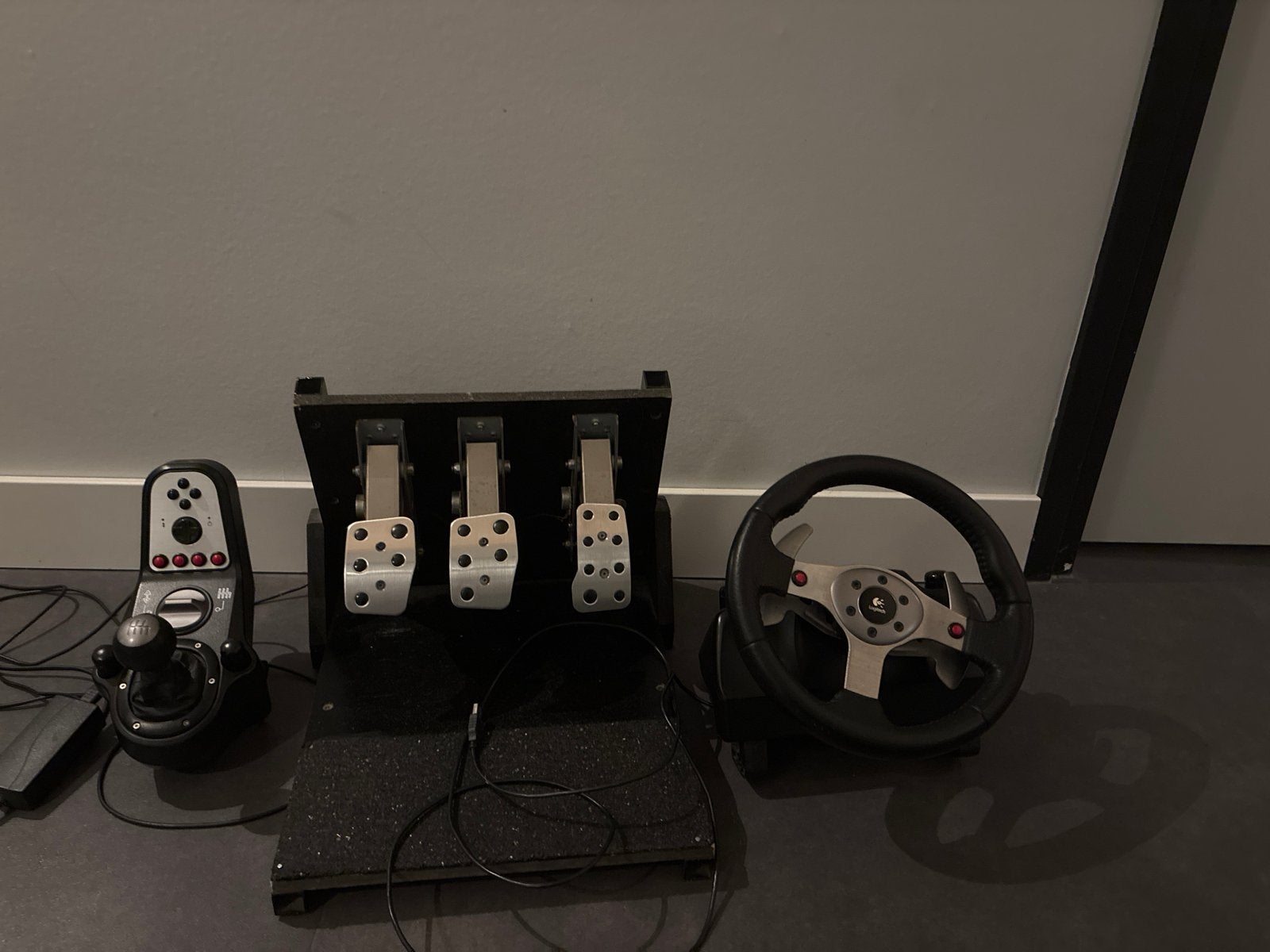 Logitech G25 Racestuur Set, Spelcomputers en Games, Ophalen, Racestuur, Gebruikt, Force feedback