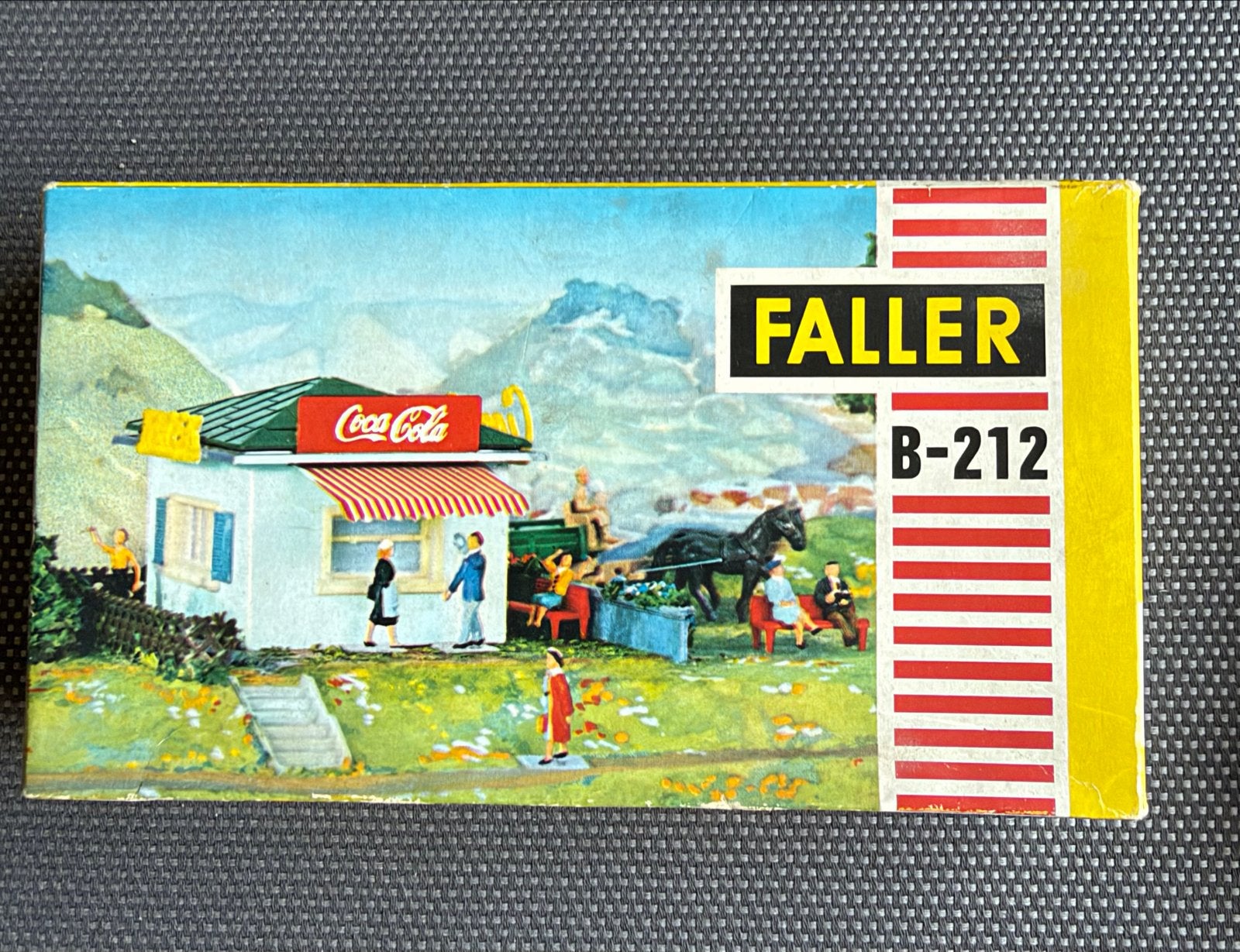 Vintage Faller B-212 (130212) H0 - Coca-Cola Kiosk, Ophalen of Verzenden