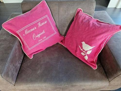 Set van 2 kussenhoezen van het merk MOOD 50 cm x 50 cm, Huis en Inrichting, Woonaccessoires | Kussens, Overige merken, Gebruikt