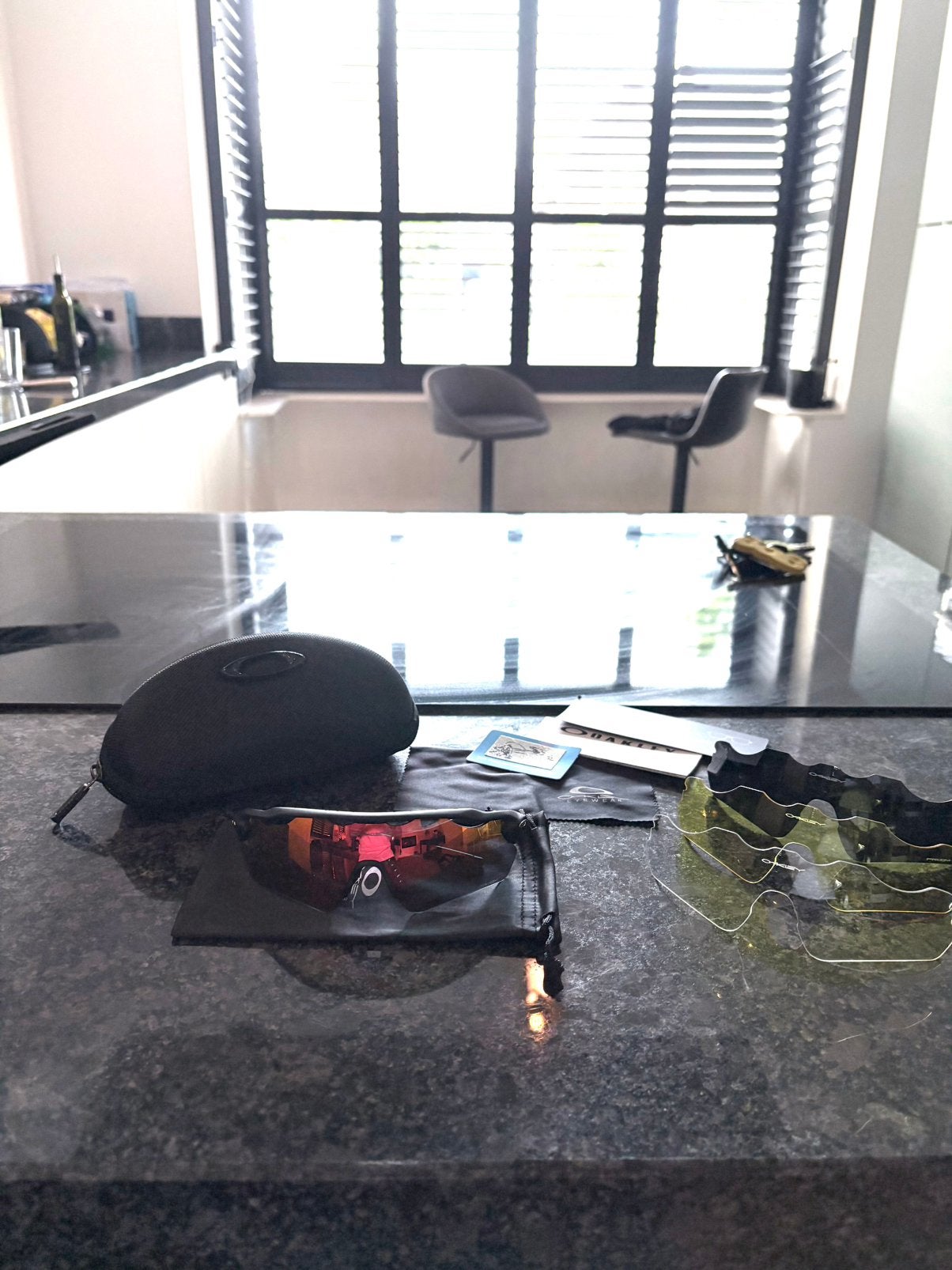 Oakley Radar Prizm Ev Zonnebril - Nieuwstaat Rood/geel, Sieraden, Tassen en Uiterlijk, Zonnebrillen en Brillen | Dames, Overige merken