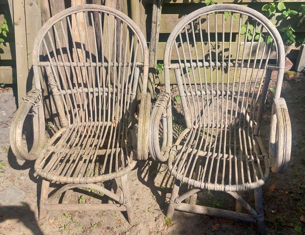 2 stoelen opknappers, Tuin en Terras, Tuinstoelen, Ophalen