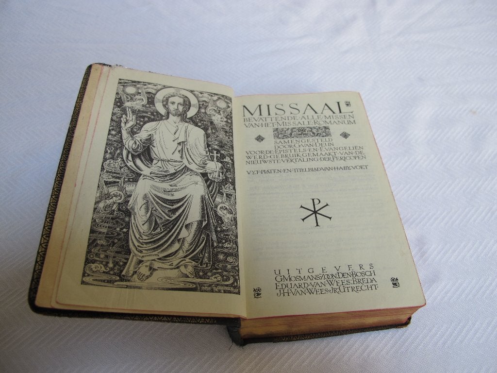 kerkboek missaal rooms katholiek 1947, Verzamelen, Religie, Ophalen of Verzenden, Gebruikt, Boek, Christendom | Katholiek