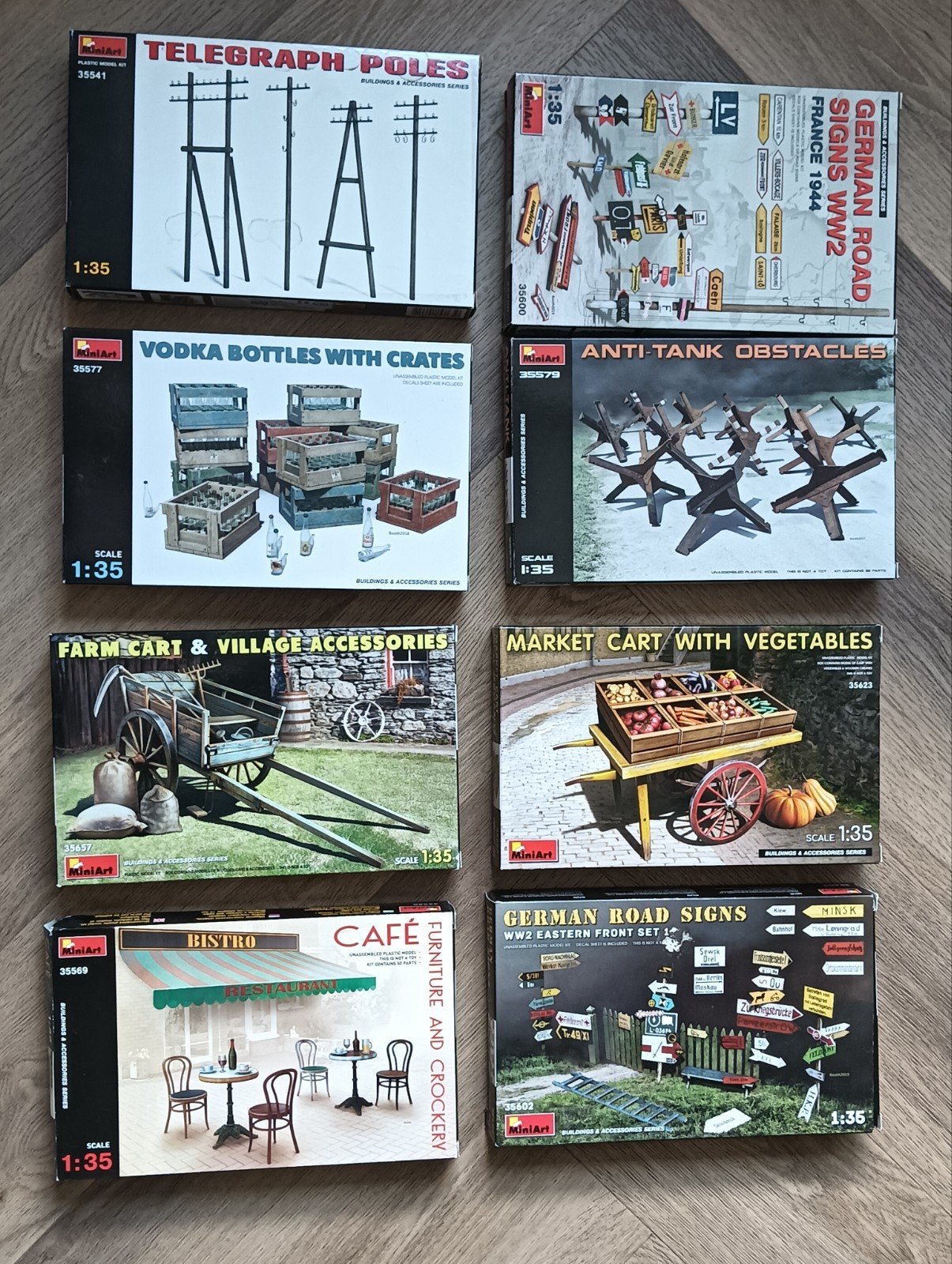 MiniArt Diorama Sets 1:35 - Diverse Modellen, Ophalen of Verzenden, Nieuw