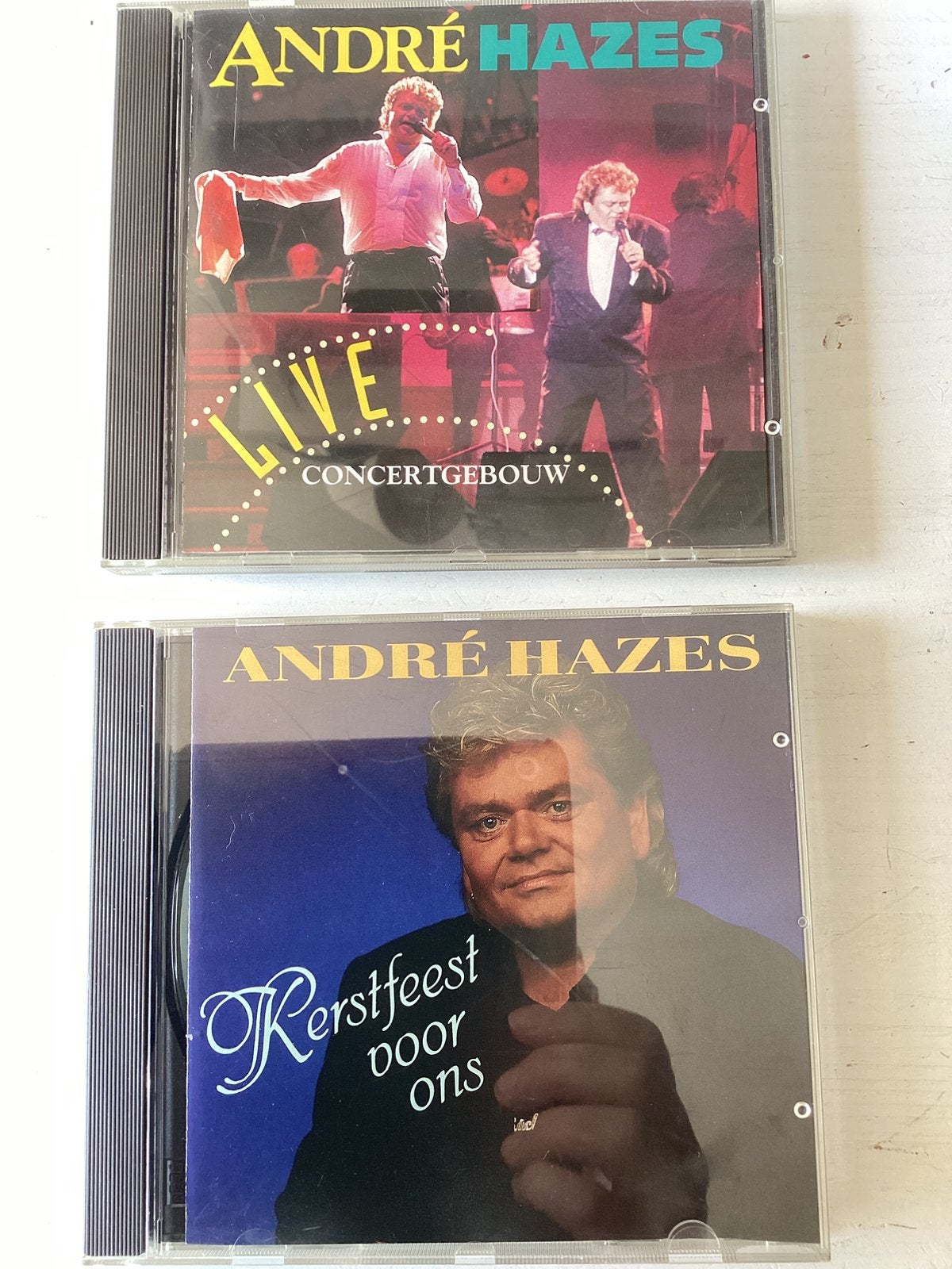 2 cd’s Andre Hazes, Verzenden, Zo goed als nieuw, Levenslied of Smartlap, Album