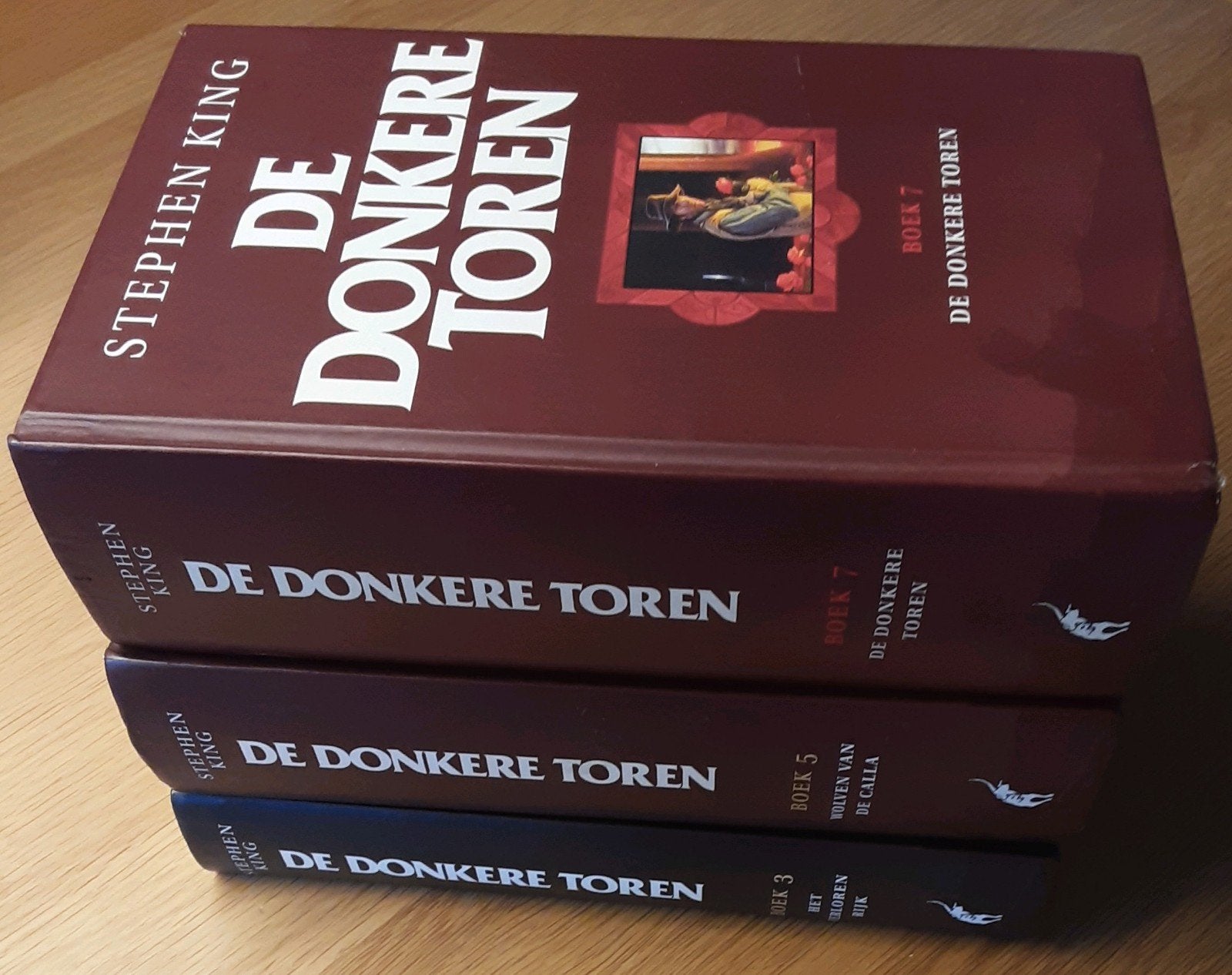 Stephen King - De Donkere Toren hardcover Boeken 3, 5 en 7, Boeken, Ophalen of Verzenden, Gelezen, Stephen King, Nederland