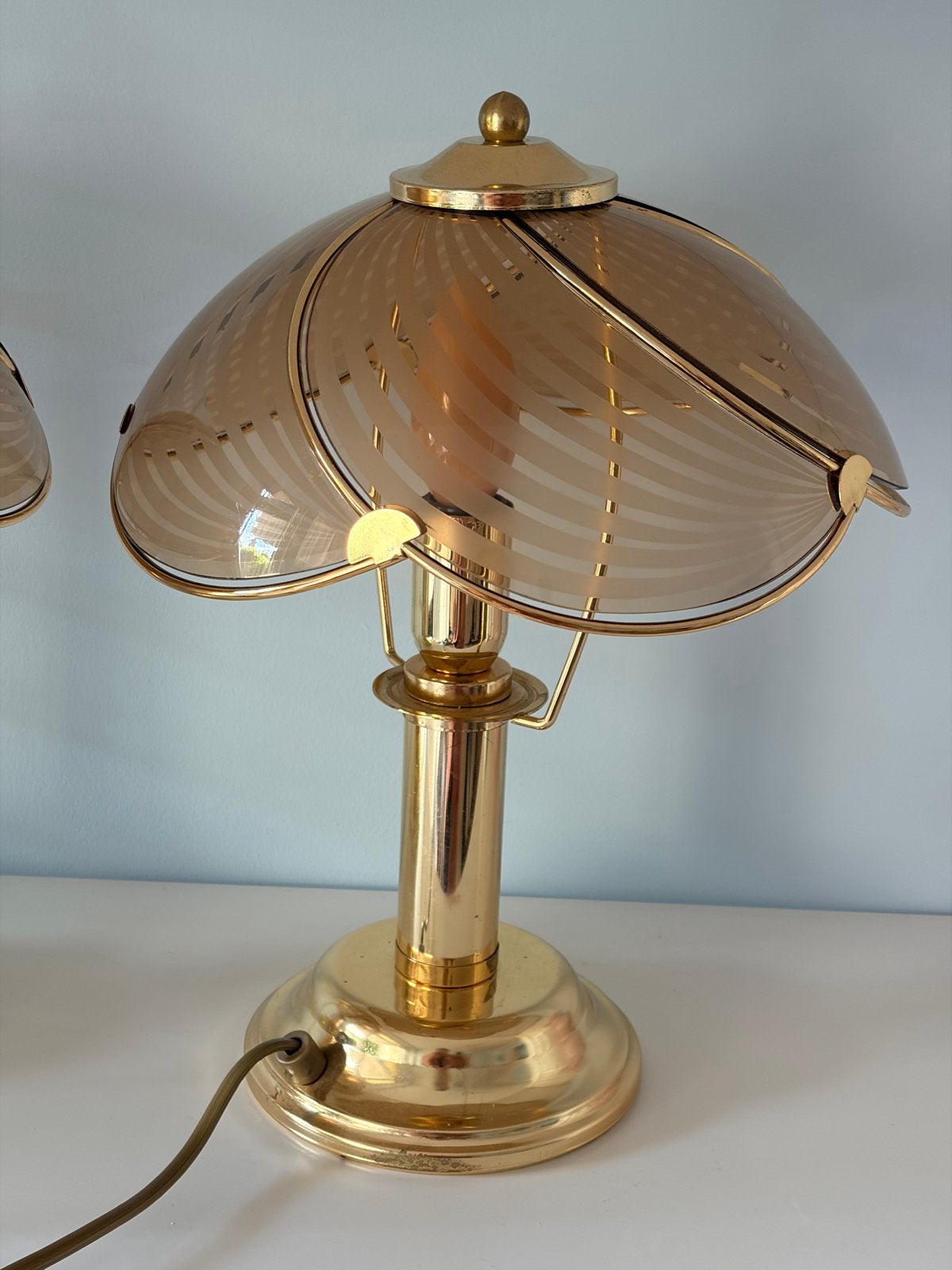 Holland Regency Tafellamp - Klassiek Design, Ophalen, Gebruikt, Klassiek, Goud