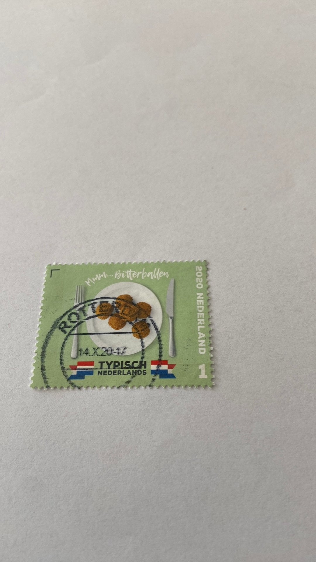 Nederland, Verzenden, Gestempeld