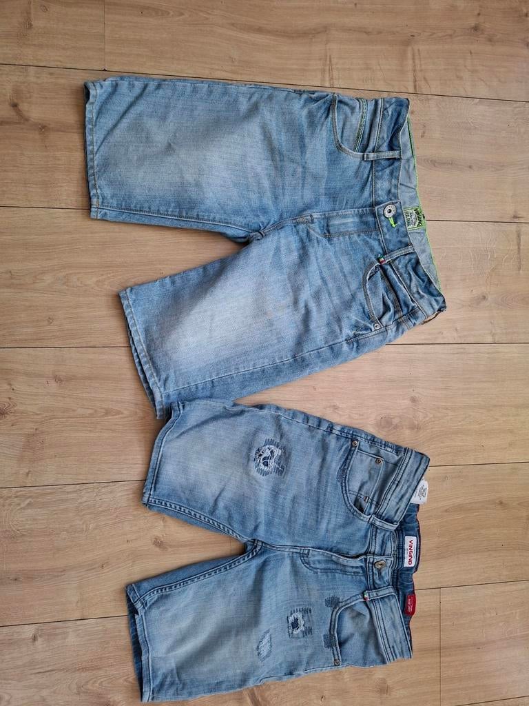 Vingino korte spijkerbroek, Kinderen en Baby's, Kinderkleding | Maat 104, Ophalen of Verzenden, Vingino, Jongen, Broek