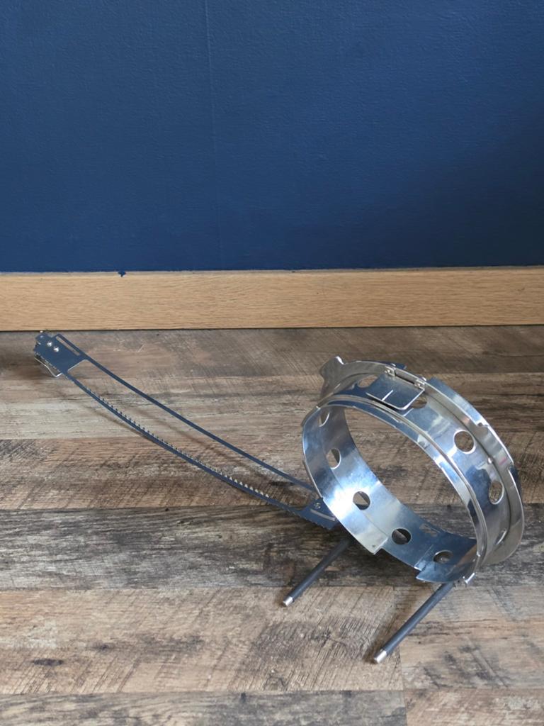 Capframe voor industriële machine, Verzenden