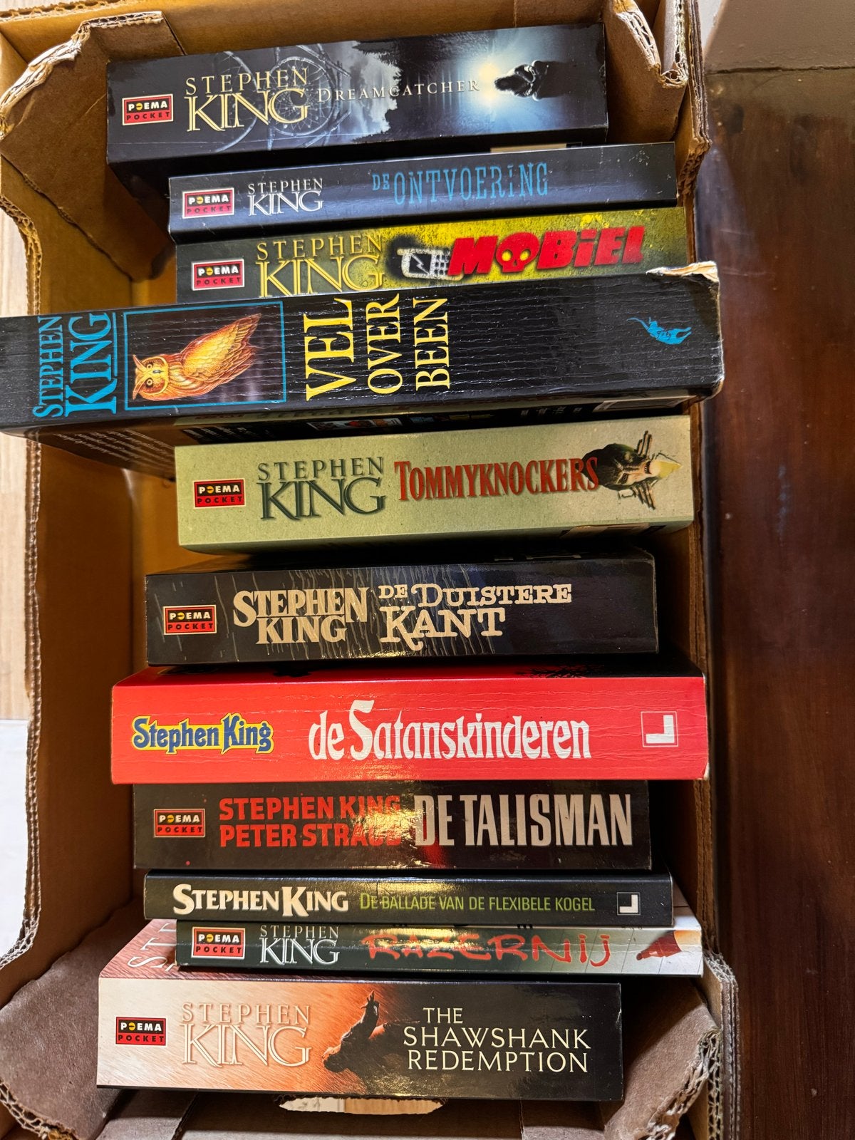 Grote collectie Stephen King boeken - Diverse titels, Boeken, Ophalen, Gelezen, Nederland