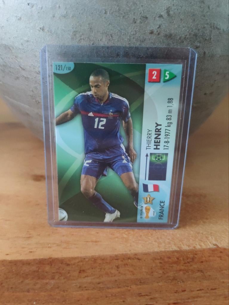 Thierry Henry Panini Goaaal! WK 2006 kaart, Ophalen of Verzenden, Zo goed als nieuw, Buitenlandse clubs, Spelerskaart