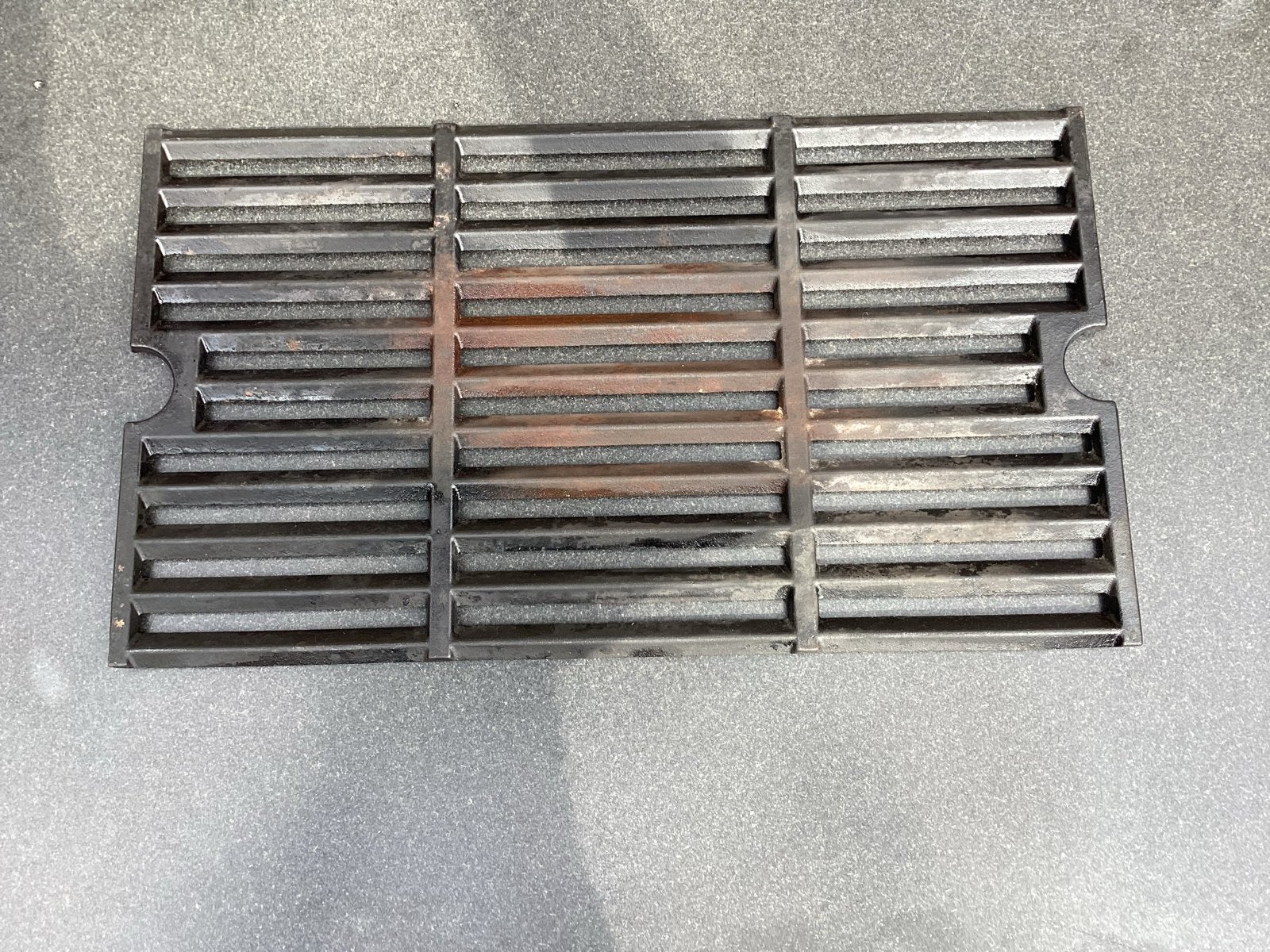 Gietijzeren BBQ rooster 43x25cm - Ongebruikt, Verzenden, Nieuw