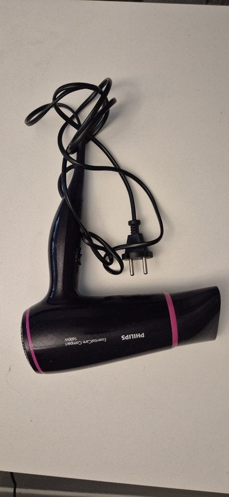 Philips EssentialCare Compact haardroger 1600W, Ophalen, Gebruikt, Haarverzorging