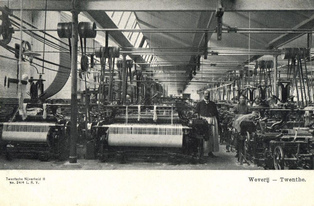 Confectiefabriek Twenthe, Weverij (1900s) Ansichtkaart, Ophalen of Verzenden, Voor 1920, Ongelopen, Overijssel
