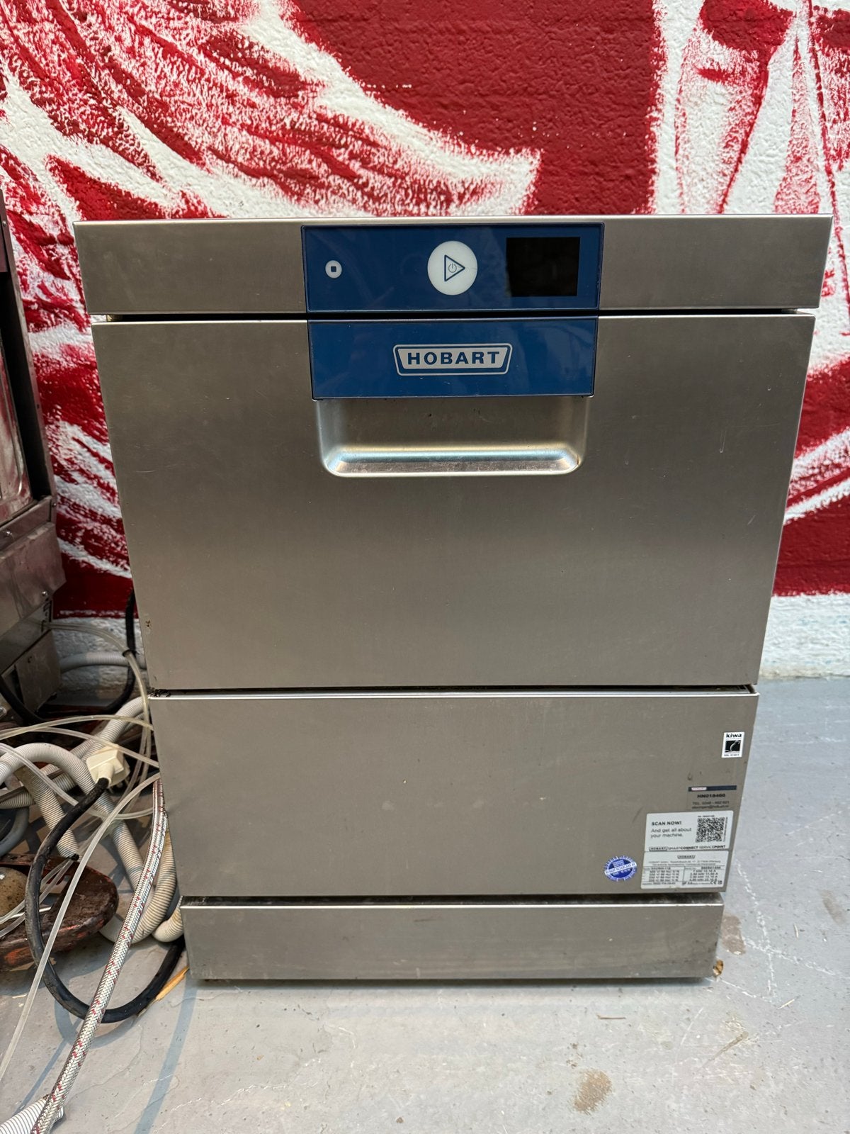 Professionele Hobart Vaatwasser - Perfect voor Horeca, Ophalen of Verzenden, Gebruikt