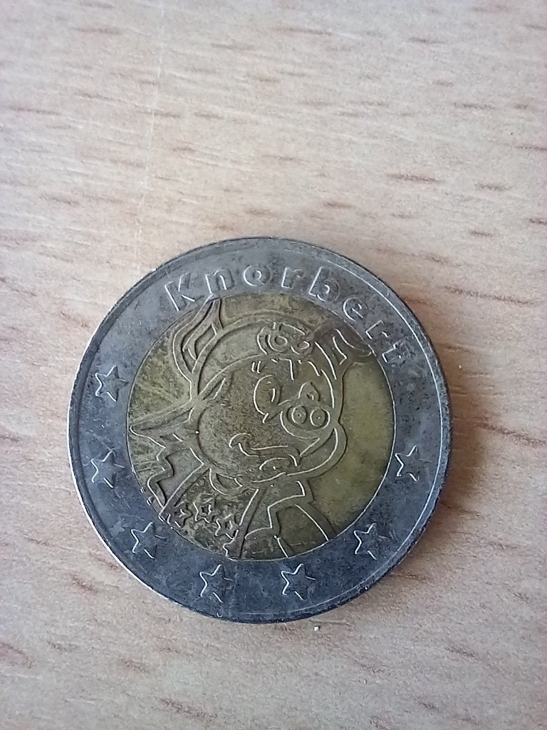 Penning VSB Kindereuro 1998 Knorbert, Ophalen of Verzenden, Overige materialen, Nederland