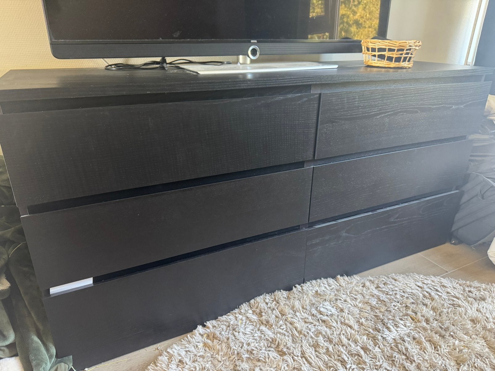 Ikea malm kast, Huis en Inrichting, Kasten | Ladekasten, Ophalen, Gebruikt, 5 laden of meer, 150 tot 200 cm