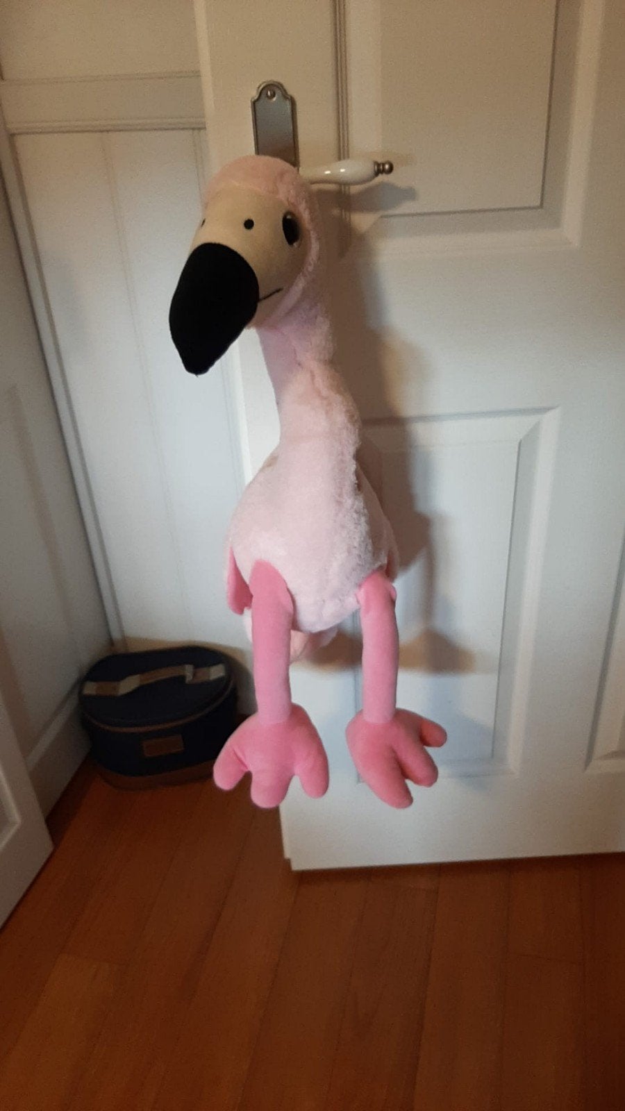 Grote Roze Ty Flamingo Knuffel, Kinderen en Baby's, Overige typen, Ophalen of Verzenden, Middelgroot (20 tot 80 cm), Roze