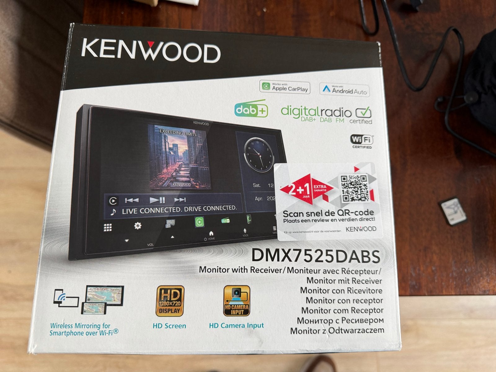 Kenwood DMX7525DABS Digital Media Receiver, Ophalen of Verzenden, Zo goed als nieuw