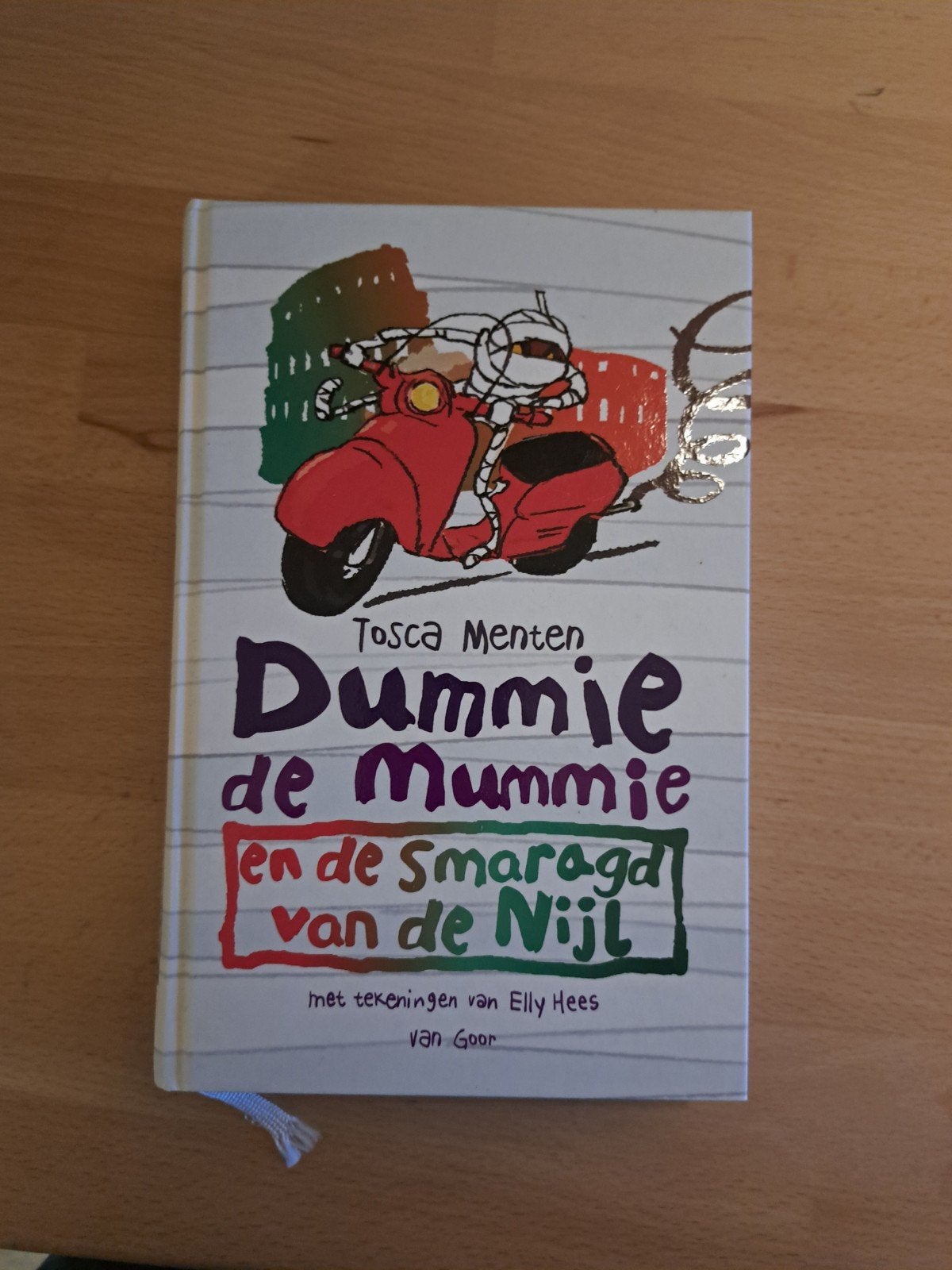 Dummie de Mummie en de smaragd van de Nijl - Tosca Menten, Ophalen of Verzenden, Zo goed als nieuw, Fictie, Tosca Menten