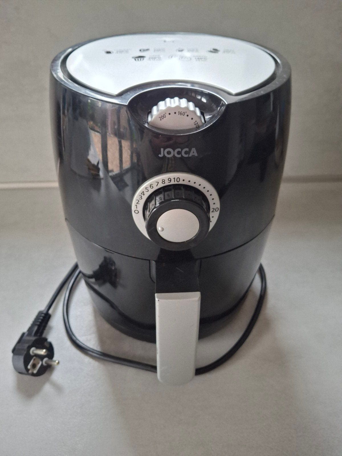 kleine airfryer 1000 W, Ophalen of Verzenden, Gebruikt, Airfryer, Minder dan 750 gram