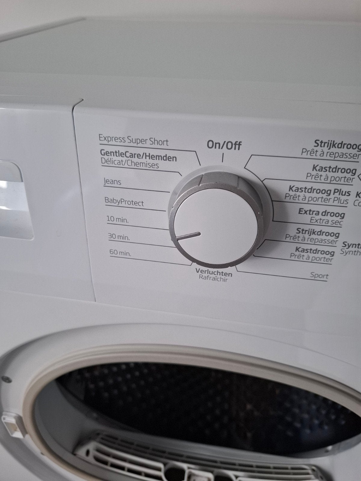 Beko droger - Condensdroger 7kg, 6 tot 8 kg, Gebruikt, Ophalen of Verzenden, Voorlader