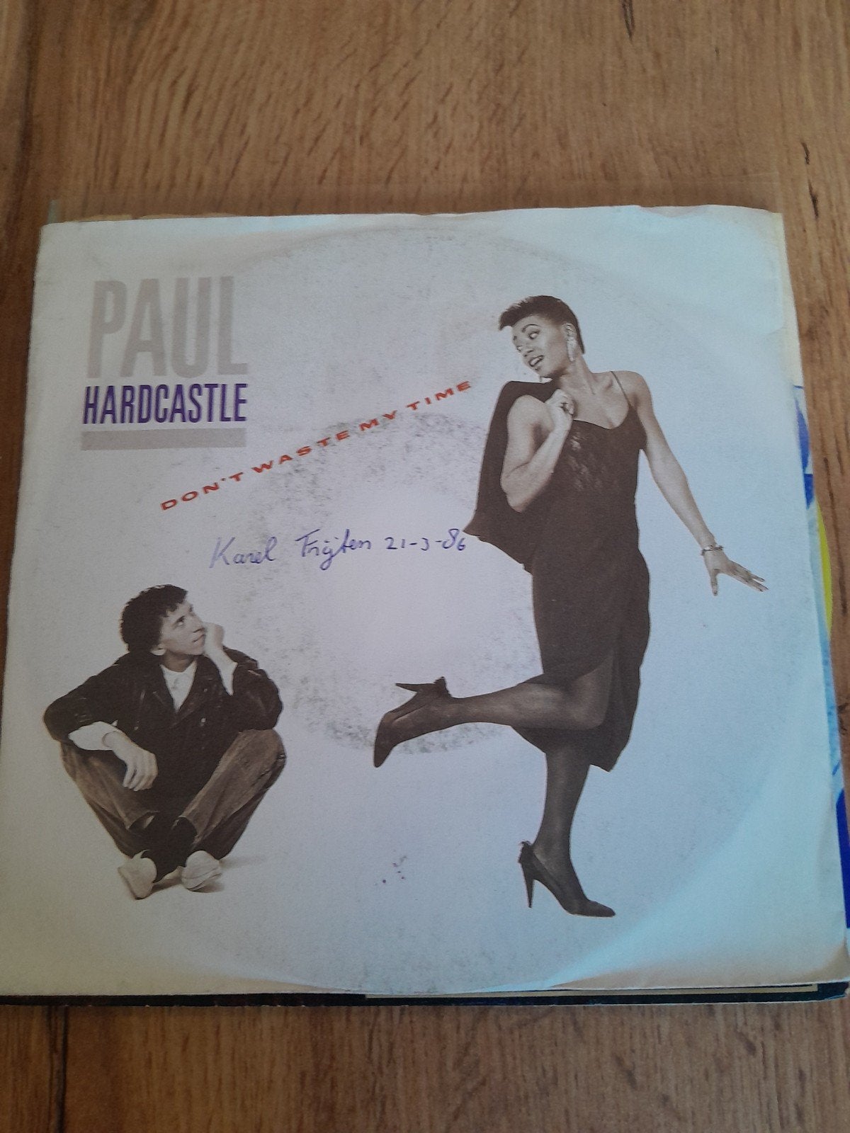 Paul hardcastle 7inch don,t waste my time, Ophalen of Verzenden, Zo goed als nieuw, Pop