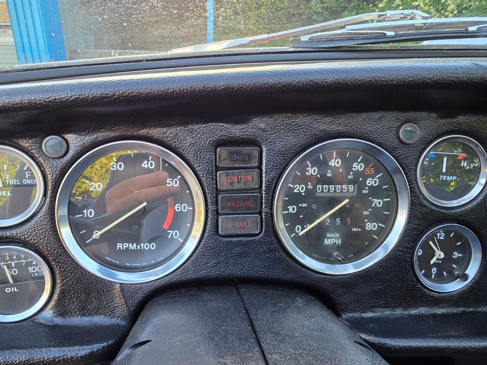 gerestaureerde MG B Roadster.1.8 Tourner 1980 Rood, foto 5