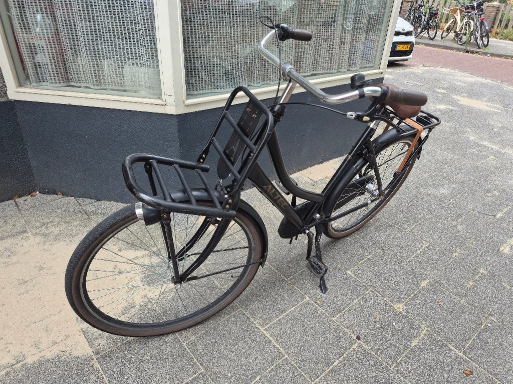 Altec zwarte damesfiets Dutch N3  57 frame  28 inch, zeer go, Fietsen en Brommers, Fietsen | Dames | Damesfietsen, Terugtraprem