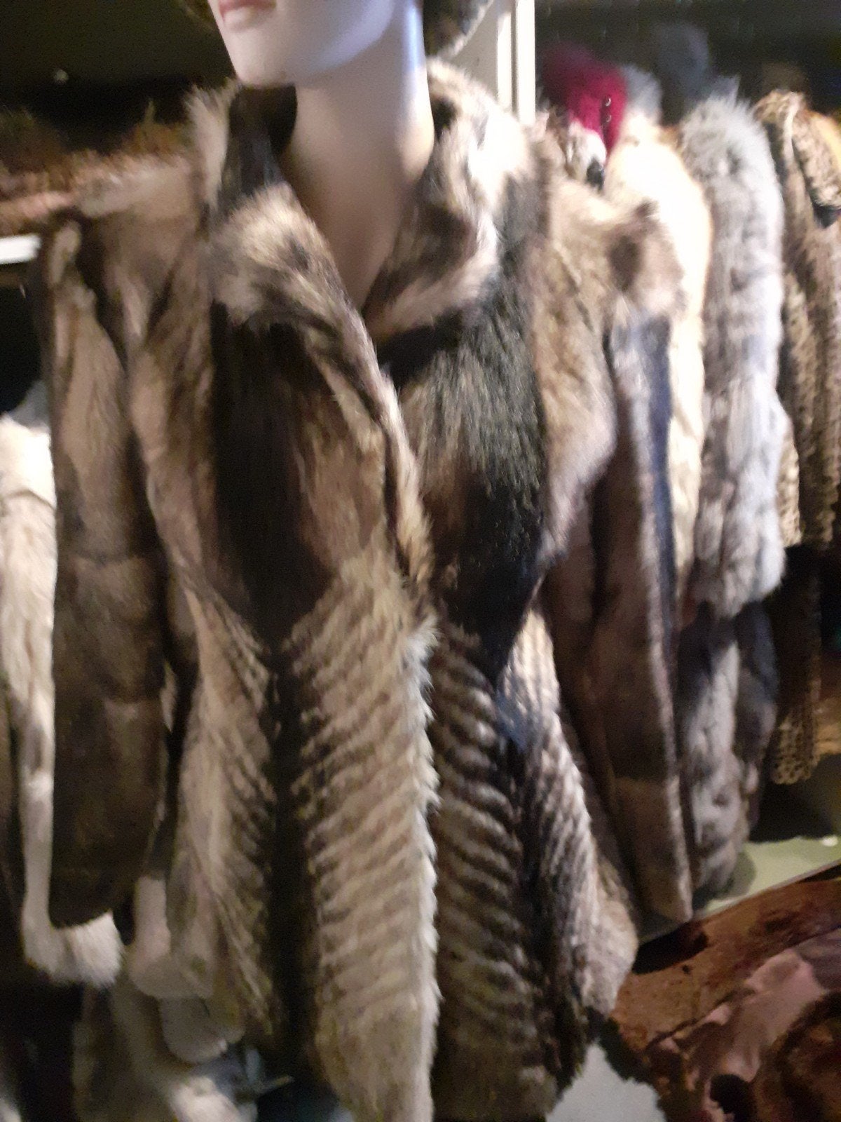supergave vintage echte bontjas bont jas bontjasje maat 36, Ophalen of Verzenden, Zo goed als nieuw, Maat 36 (S), Bruin