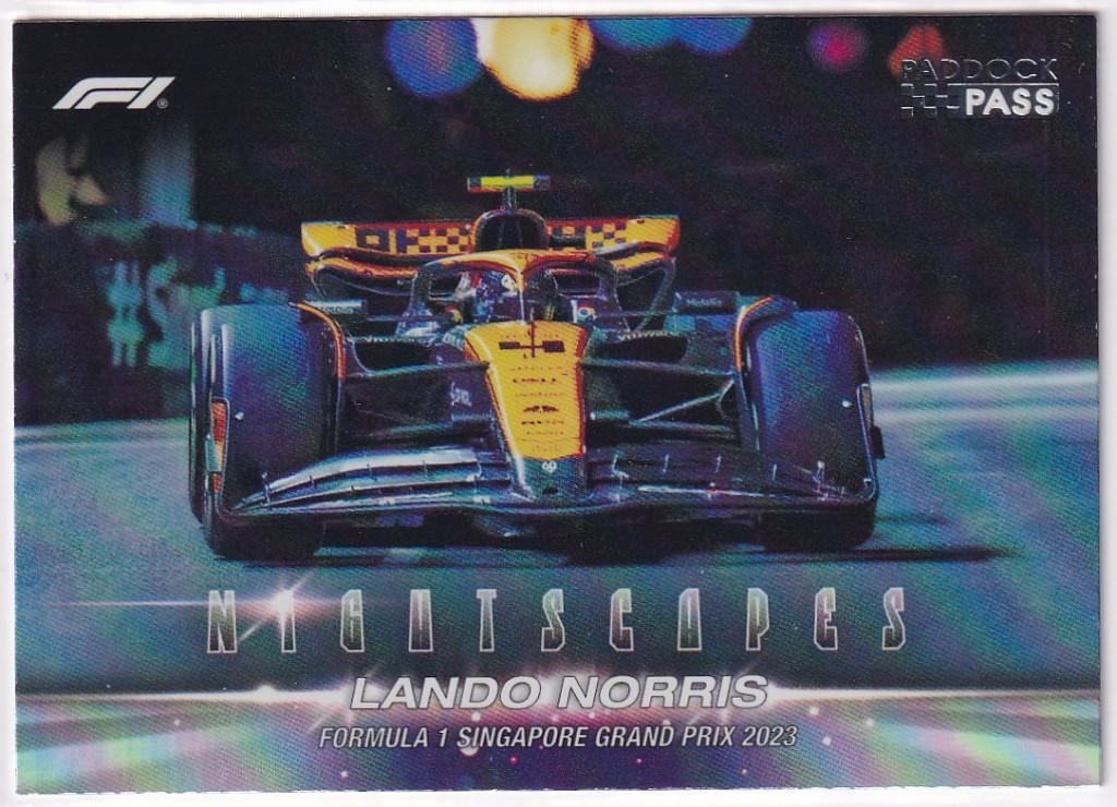 Lando Norris Nightscapes Refractor #NS-7, Verzenden, Nieuw, Formule 1