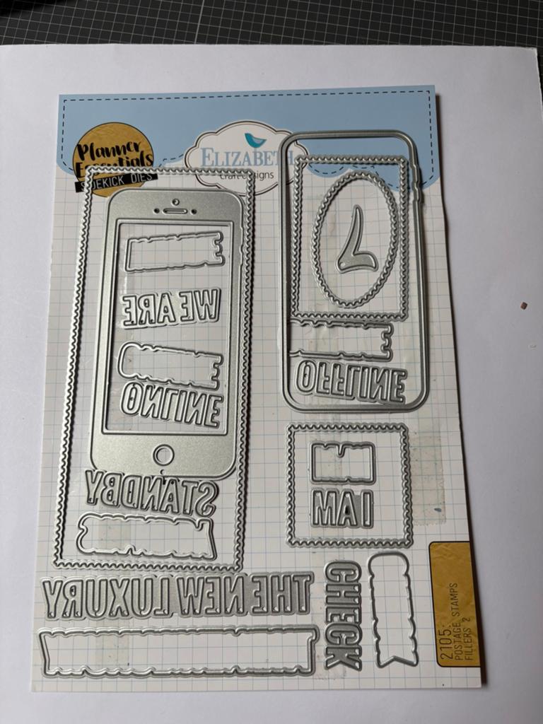 Elizabeth craft ECD planner snijmal 2105, Ophalen of Verzenden, Zo goed als nieuw, Overige thema's, Pons of Mal