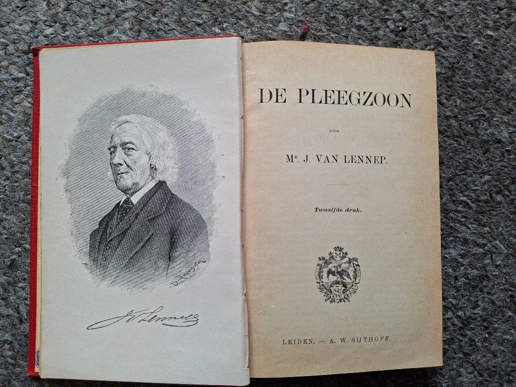 De Pleegzoon/Mr. J. van Lennep, Ophalen of Verzenden, Gelezen, Jacob van Lennep