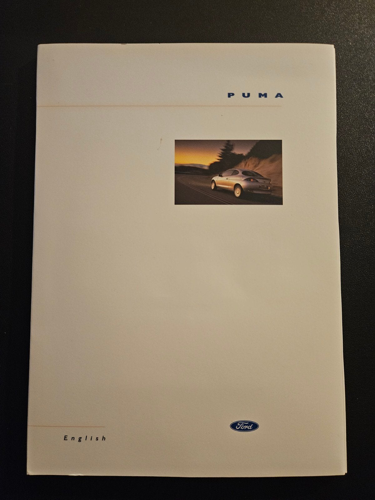 Persmap Ford Puma 1997, Ophalen of Verzenden, Zo goed als nieuw, Ford