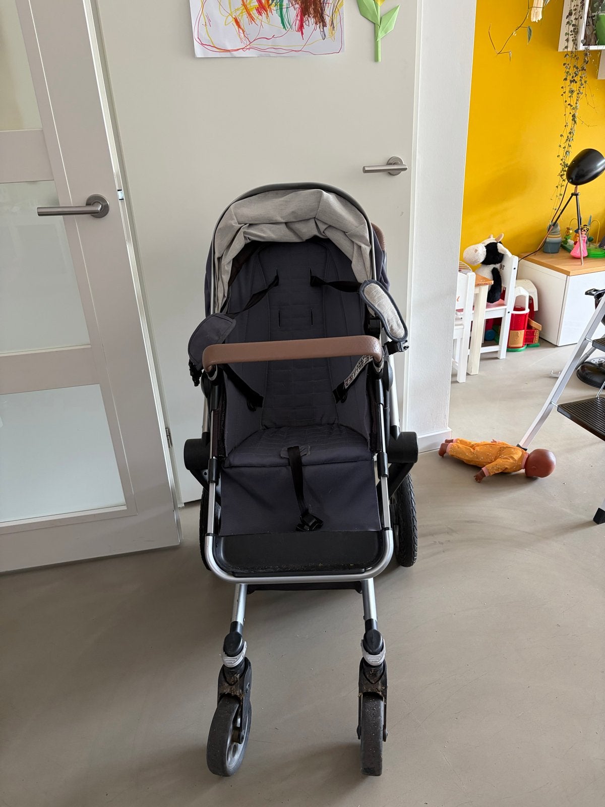 Joolz wandelwagen met complete accessoire set, Gebruikt, Verstelbare duwstang, Combiwagen, Ophalen