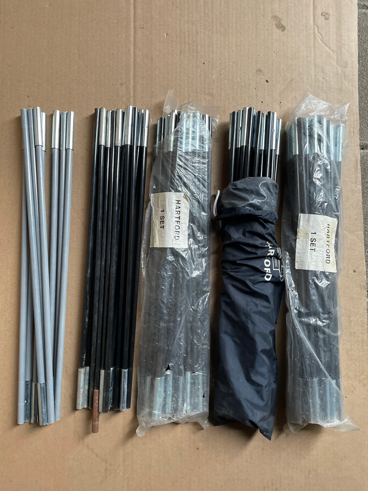 13 STUKS HARTFORD BOOG TENTSTOKKEN, 450cm, GLOEDNIEUW!!, Ophalen, Nieuw