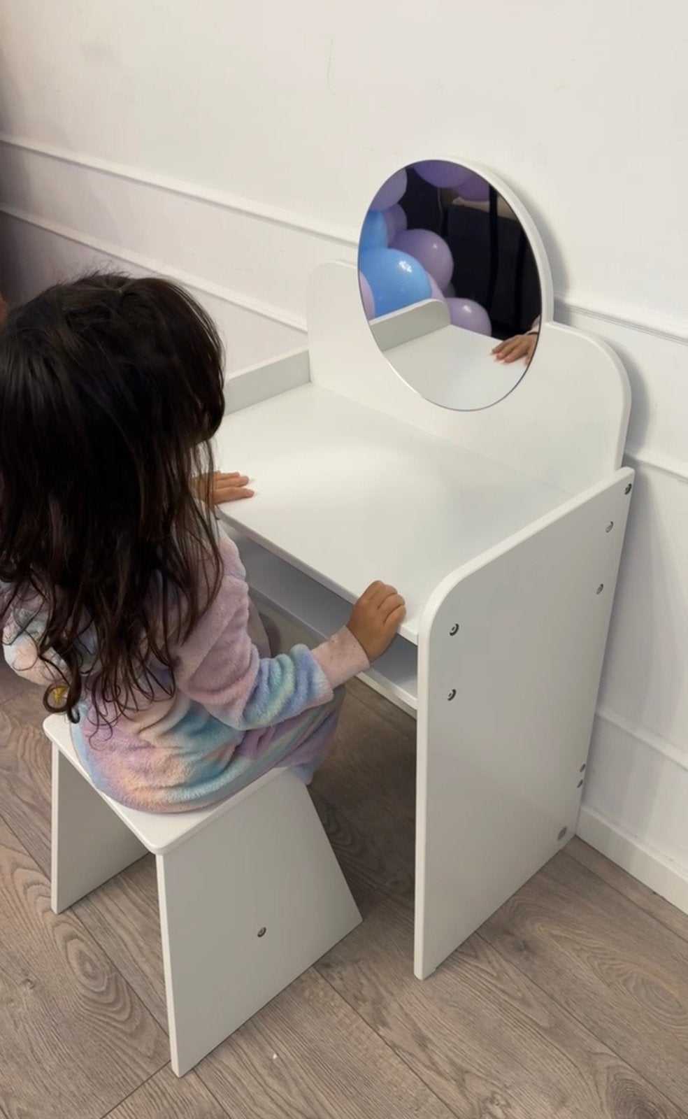 Petite Amélie Kaptafel voor Kinderen Wit, Ophalen, Zo goed als nieuw, Tafel