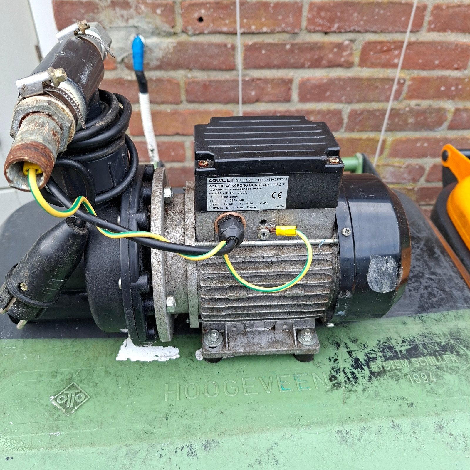 Aquajet waterpomp - Ideaal voor tuin en beregening, Ophalen of Verzenden, Gebruikt, Elektrisch, Beregeningspomp