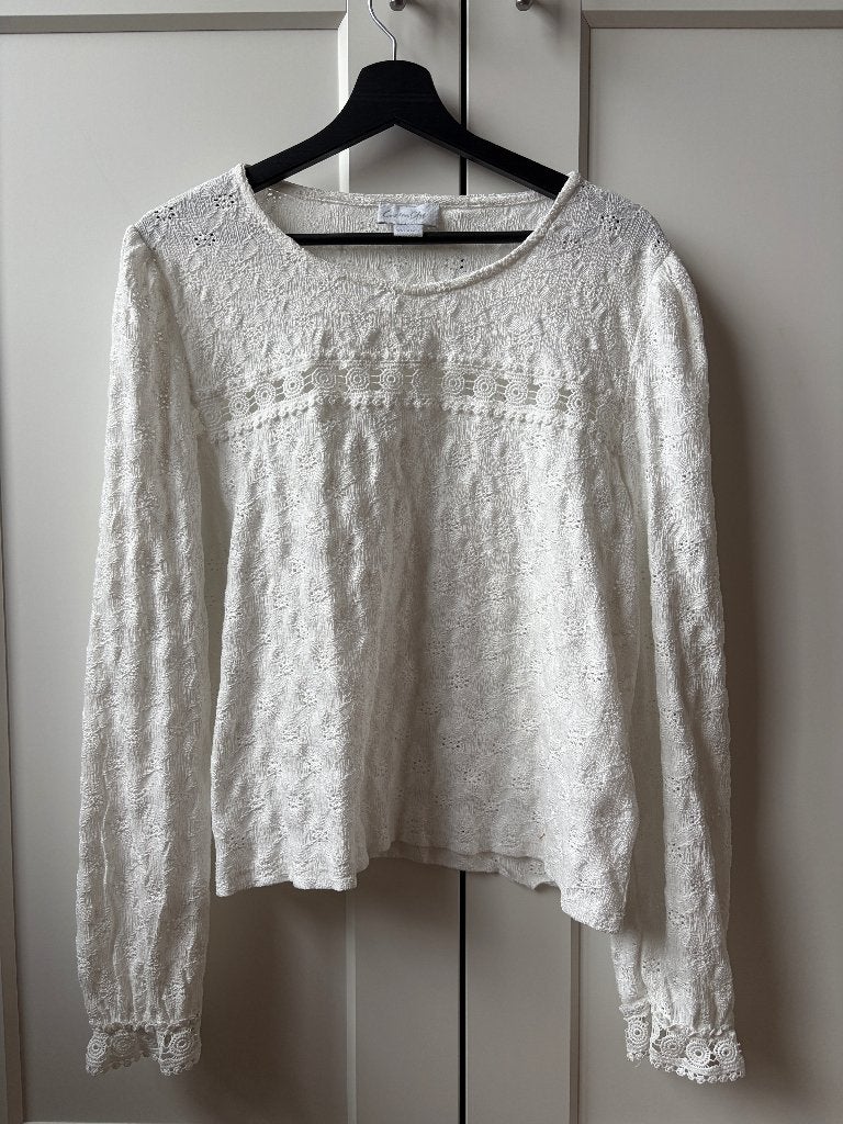 Cotton Club blouse wit - Maat XXL, Verzenden, Wit, Maat 46/48 (XL) of groter, Zo goed als nieuw