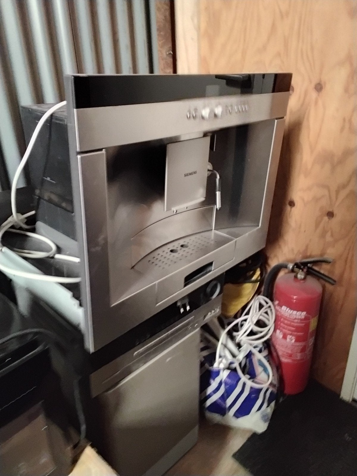Inbouw koffiemachine, Witgoed en Apparatuur, Koffiezetapparaten, 10 kopjes of meer, Ophalen, Koffiemachine