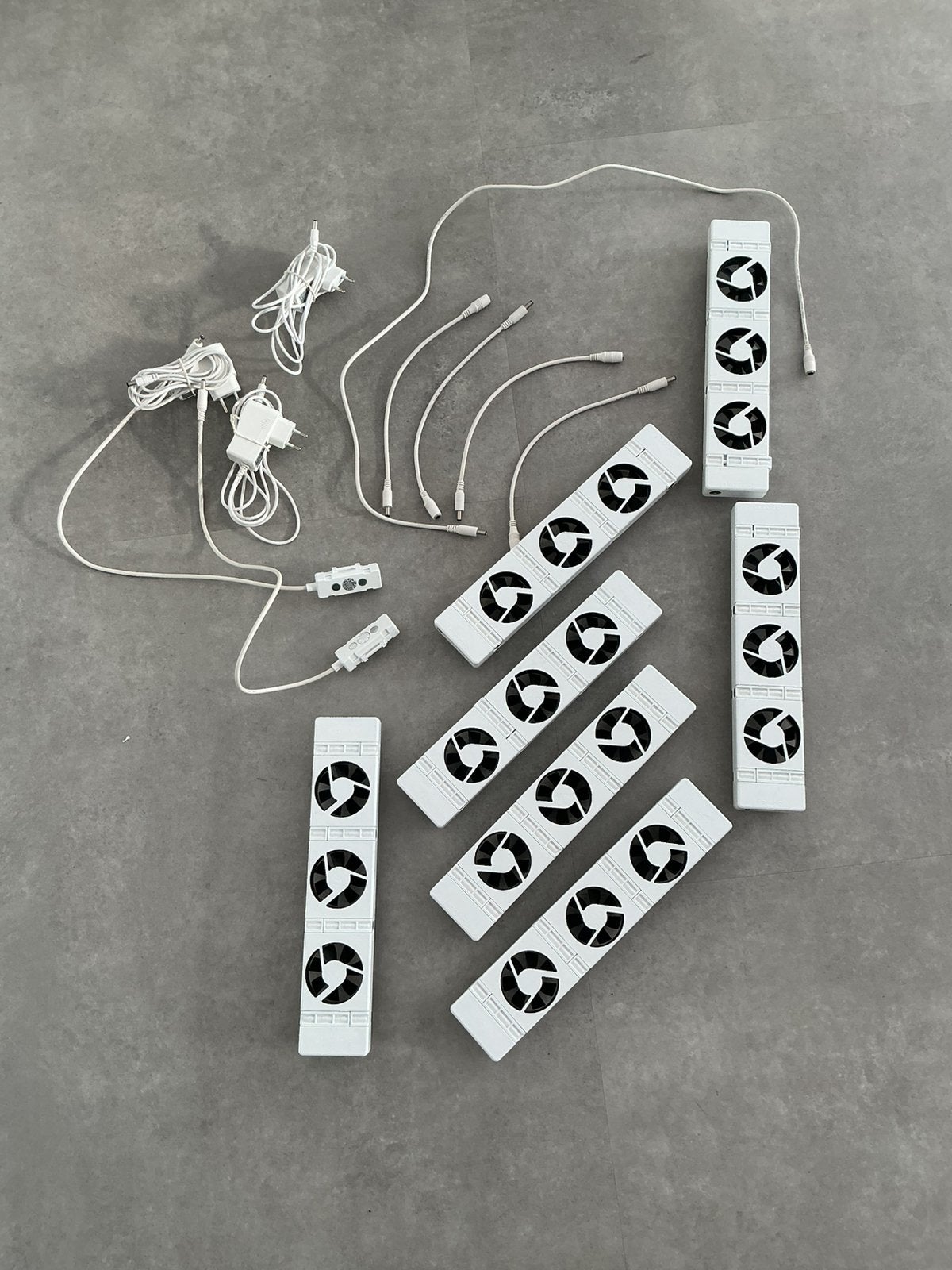 Speedcomfort radiator ventilatoren 7 stuks met toebehoren, Minder dan 30 cm, Radiator, Minder dan 60 cm, Ophalen of Verzenden