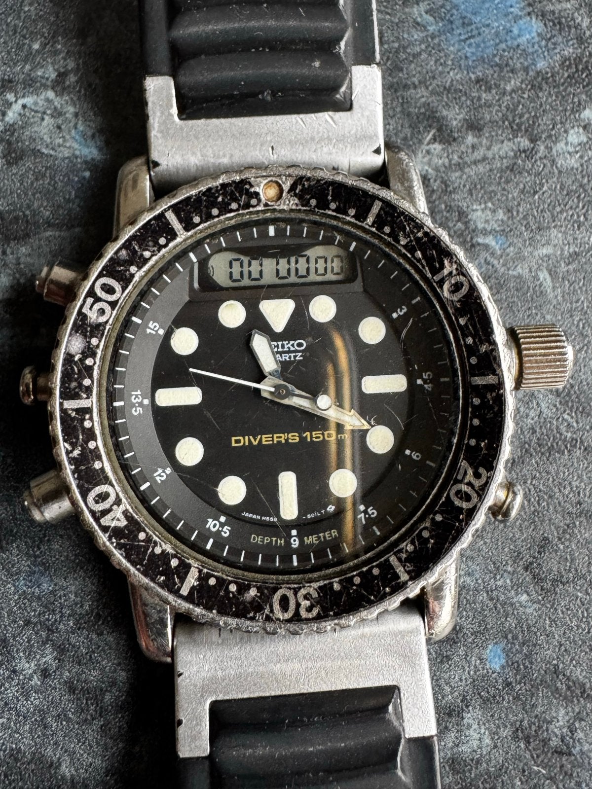 Vintage Seiko Diver's 150m Quartz Horloge - Gebruikt, Seiko, Gebruikt, Staal, Polshorloge
