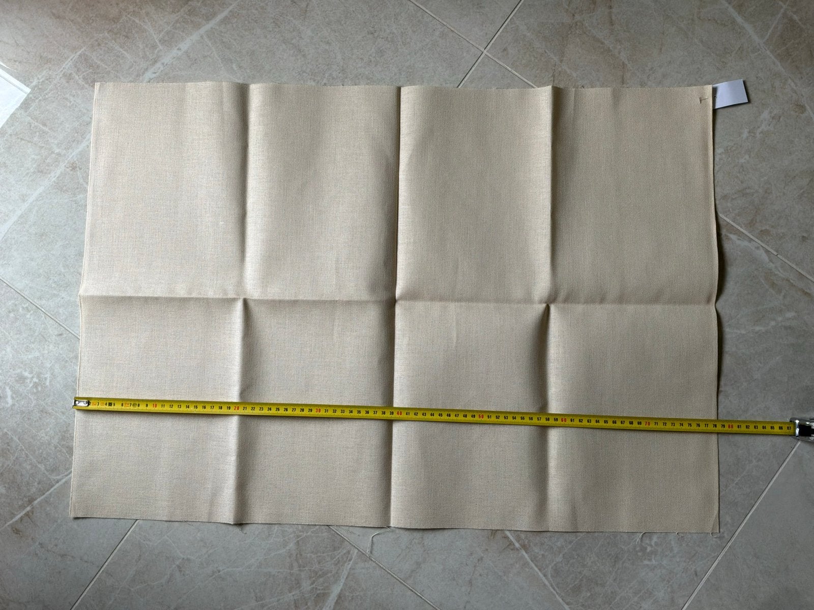 Linnen borduur stramien.- 78x55cm ., Ophalen of Verzenden, Nieuw, Onderdeel of Toebehoren