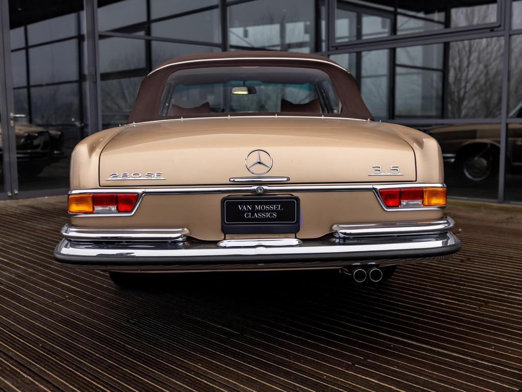 Mercedes-Benz 280 SE 3.5 W111 Cabriolet, Auto's, Automaat, 12 maanden, Gebruikt, Open dak