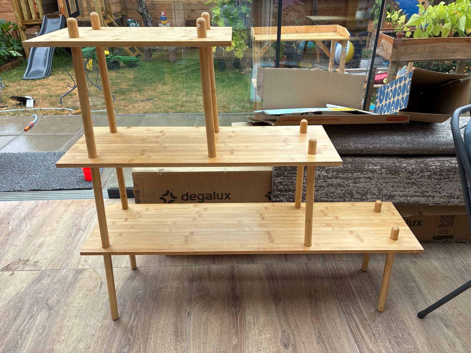 Bamboo indoor (planten)etagere Esschert Design, Ophalen, Etagère, Demontabel, Nieuw