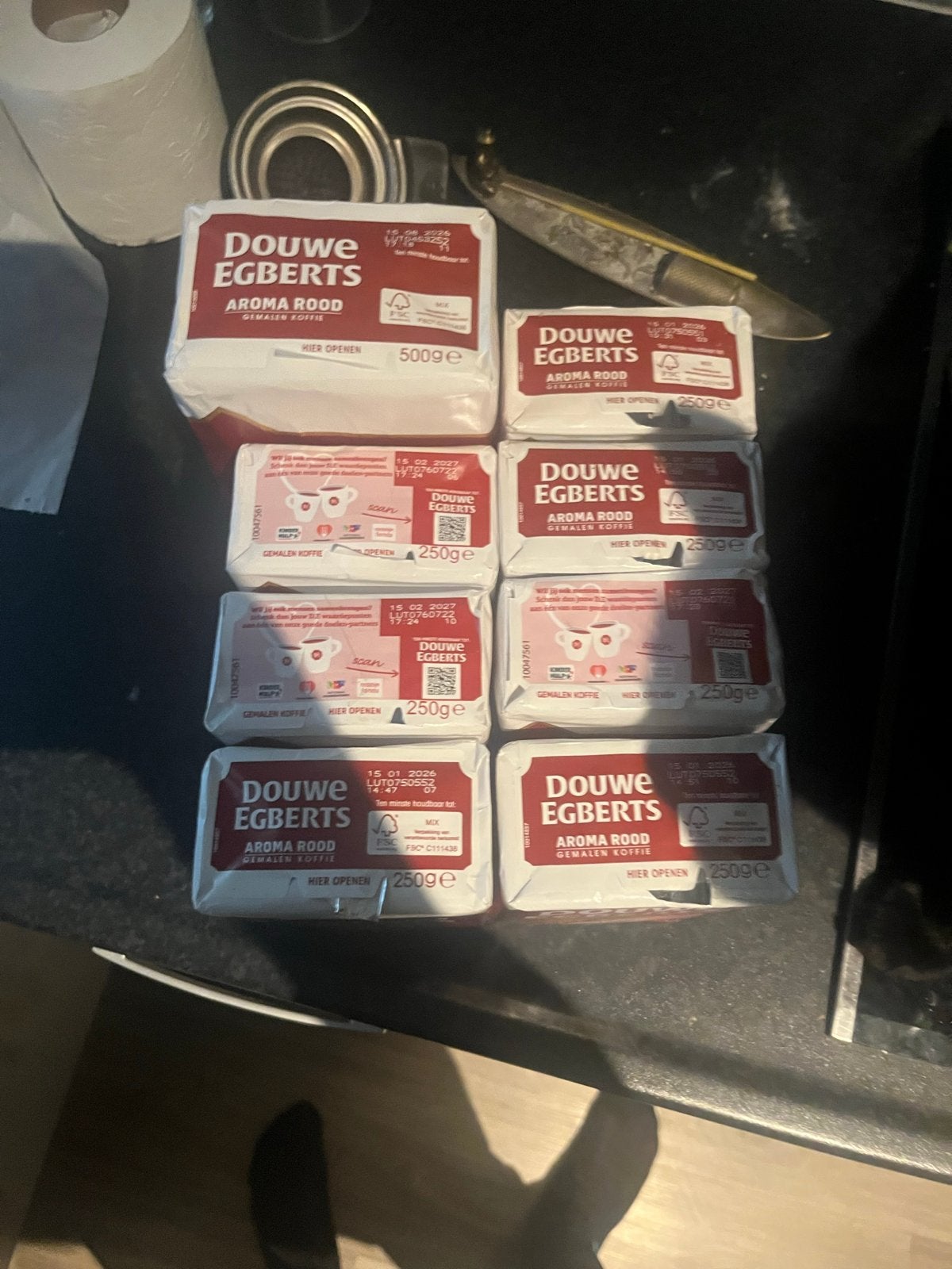 Douwe Egberts Aroma Rood Gemalen Koffie - Diverse Verpakking, Ophalen, Overige modellen, 10 kopjes of meer, Nieuw