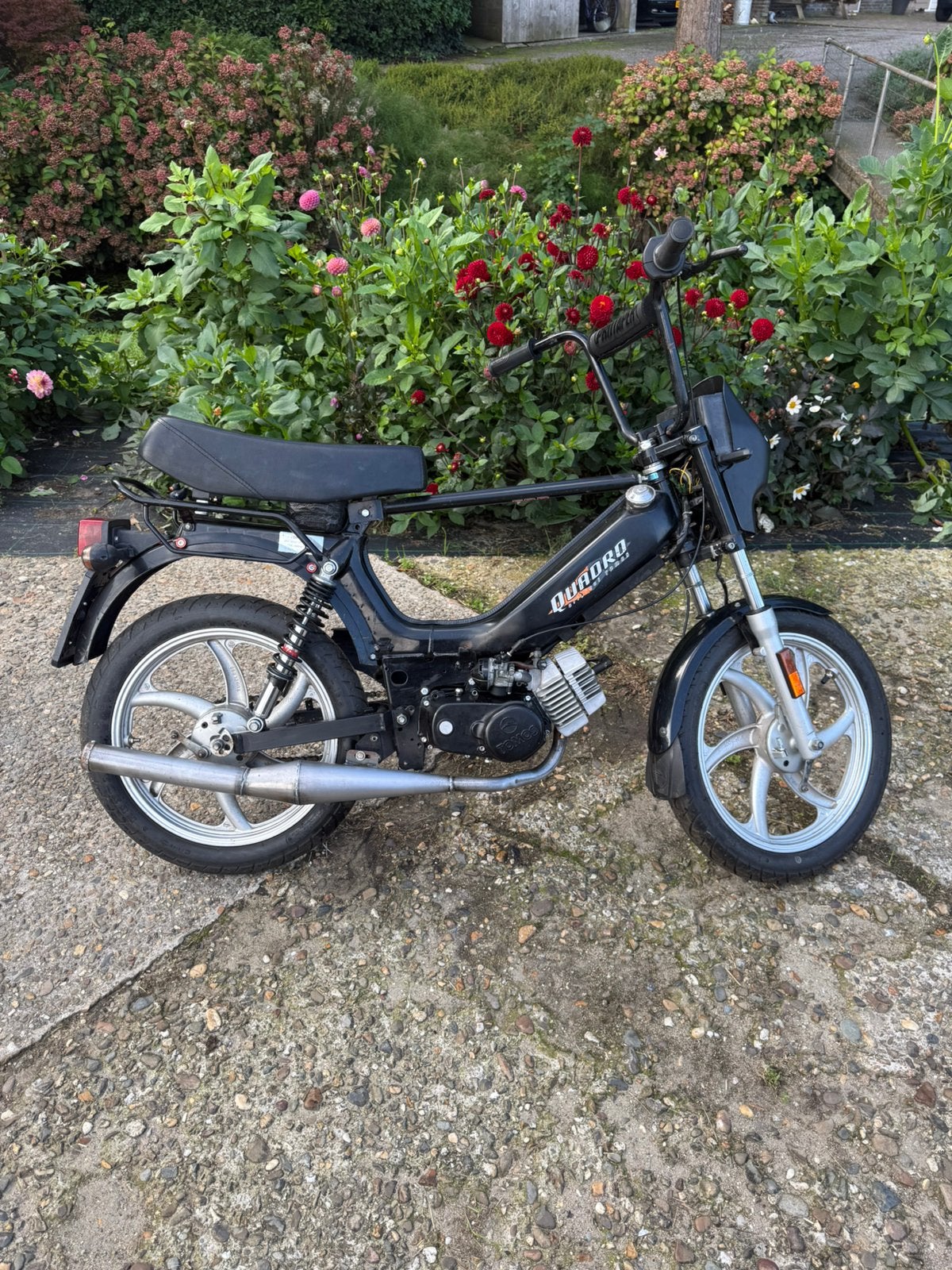 Tomos qaudro geel kenteken (lees beschrijving!), Ophalen, Zo goed als nieuw